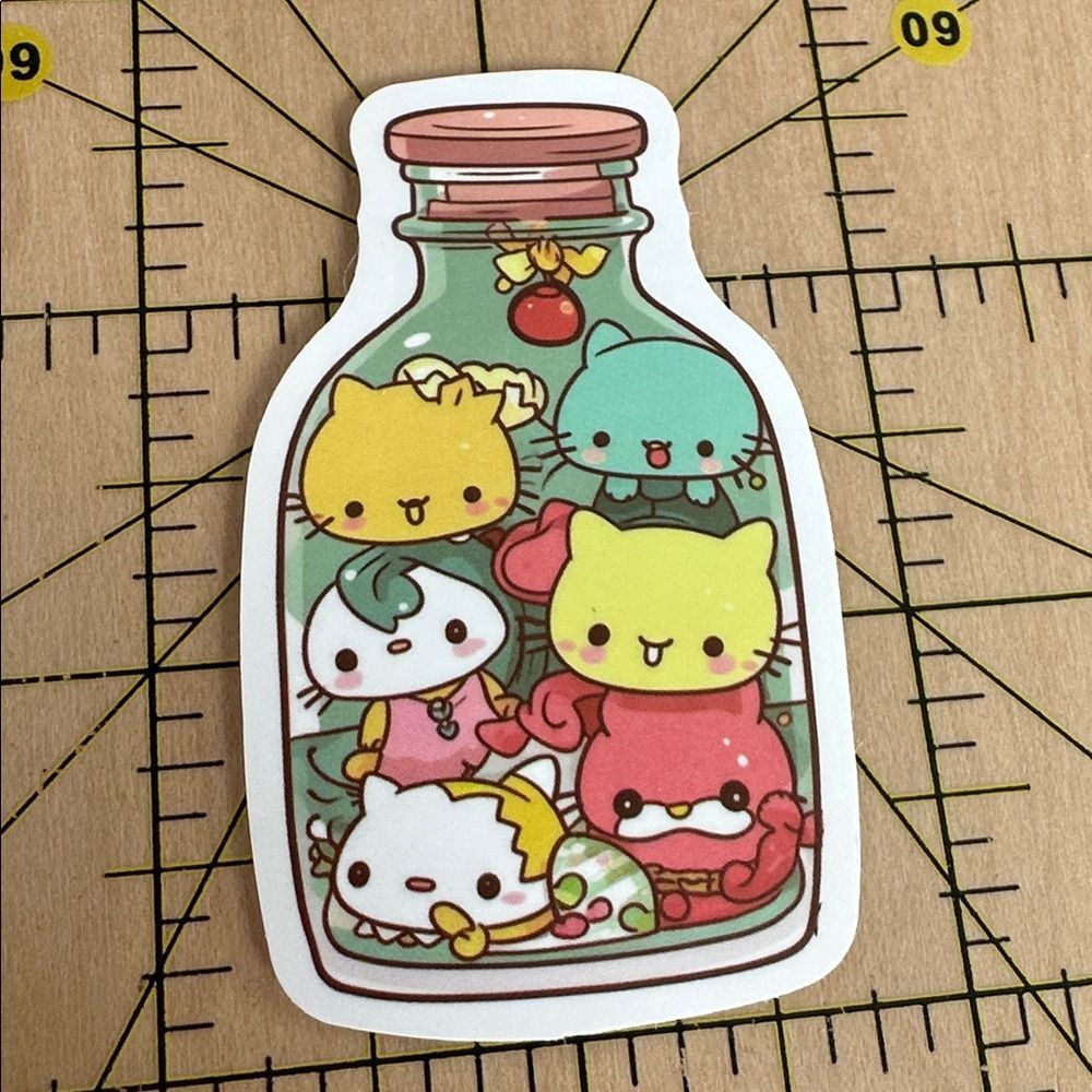 💜13/$13 +Bundle Sticker Sale | Squishmellow Aesthetic Waterproof Sticker